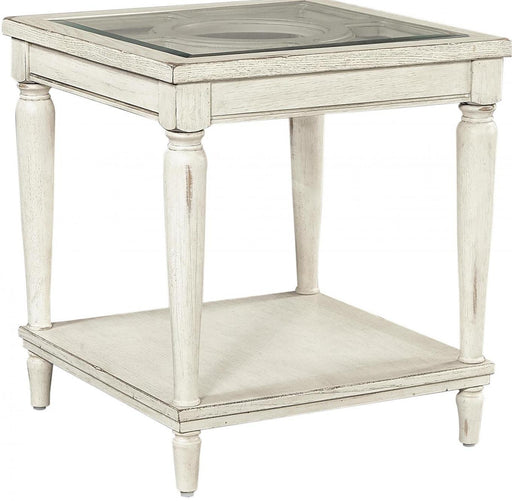 Aspenhome Radius End Table in White image