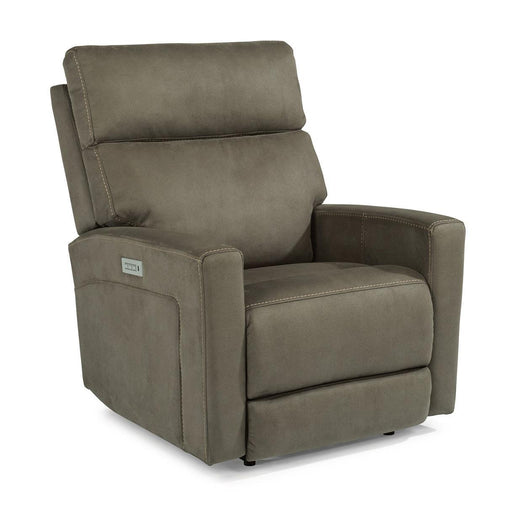 Flexsteel Ezra Power Recliner with Power Headrest and Lumbar image