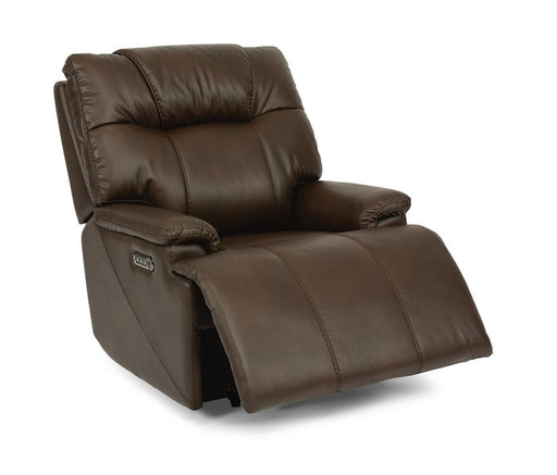 Flexsteel Garrett Power Recliner with Power Headrest and Lumbar image