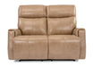 Flexsteel Latitudes Holton Leather Power Reclining Loveseat w/Power Headrests image