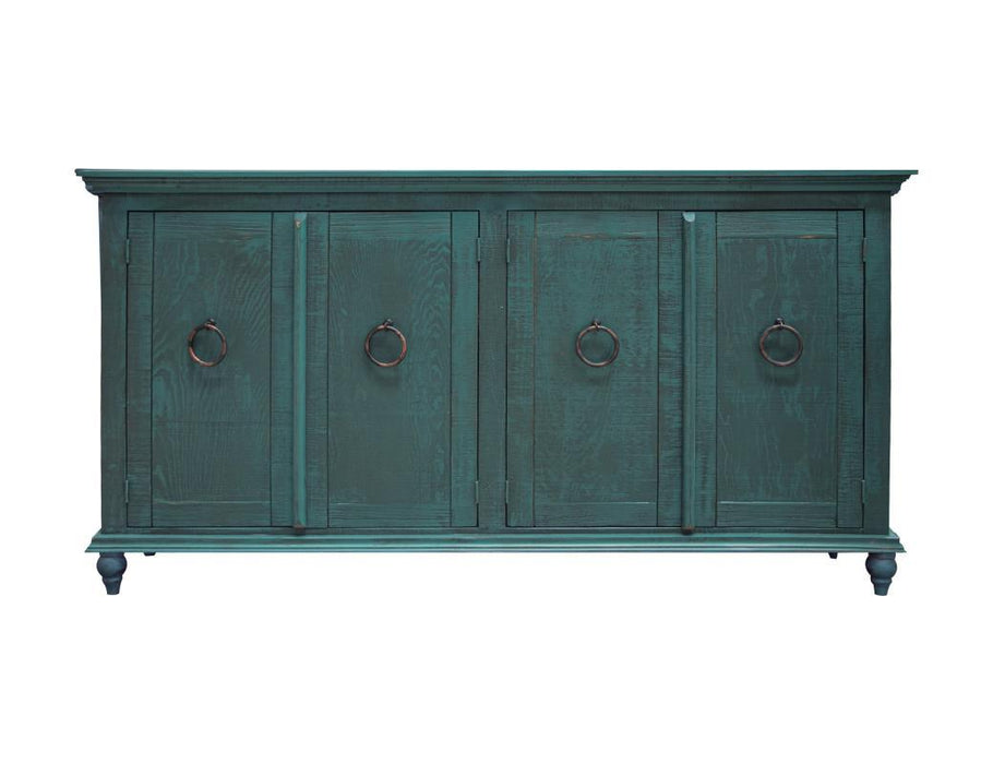 Capri Console w/4 Doors, Green finish* image