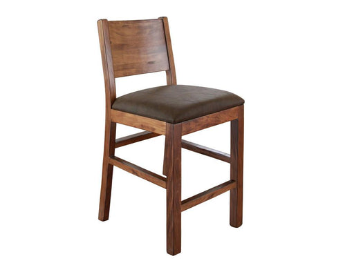 Parota 30” Barstool - with Faux Leather Seat** image