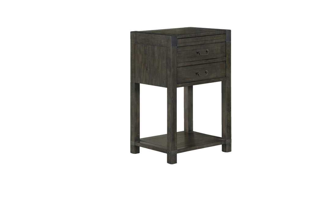 Magnussen Abington Open Nightstand in Weathered Charcoal