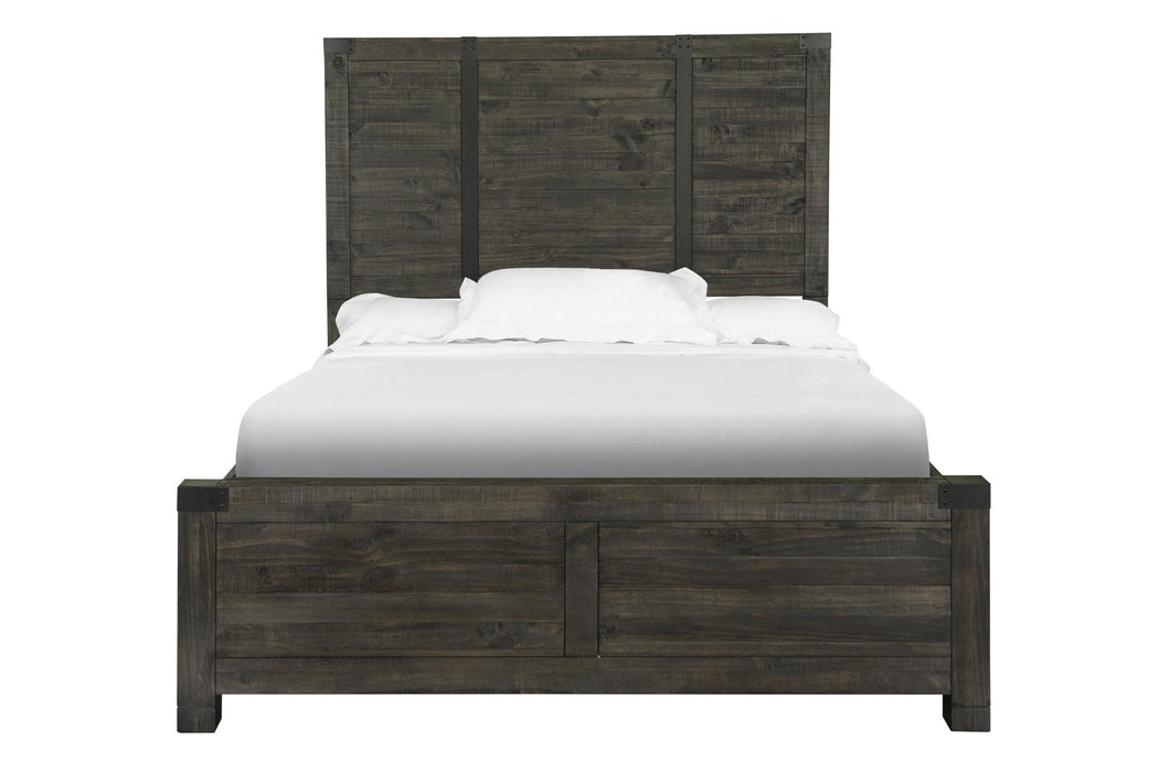 Magnussen Abington Queen Panel Bed in Weathered Charcoal image