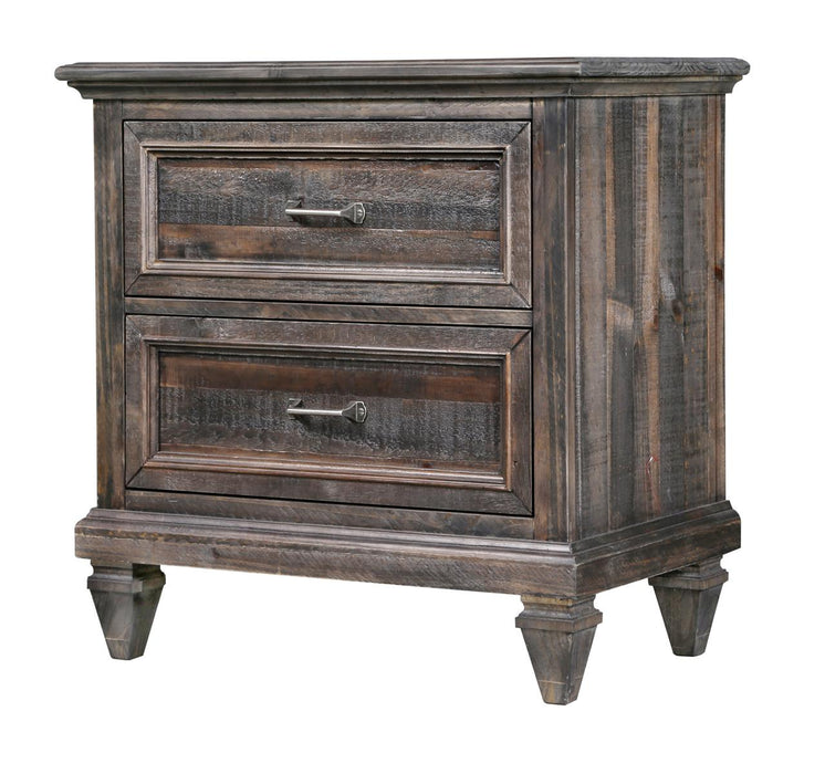 Magnussen Calistoga 2 Drawer Nightstand in Weathered Charcoal