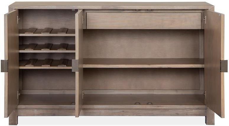 Magnussen Furniture Ainsley Buffet in Cerused Khaki