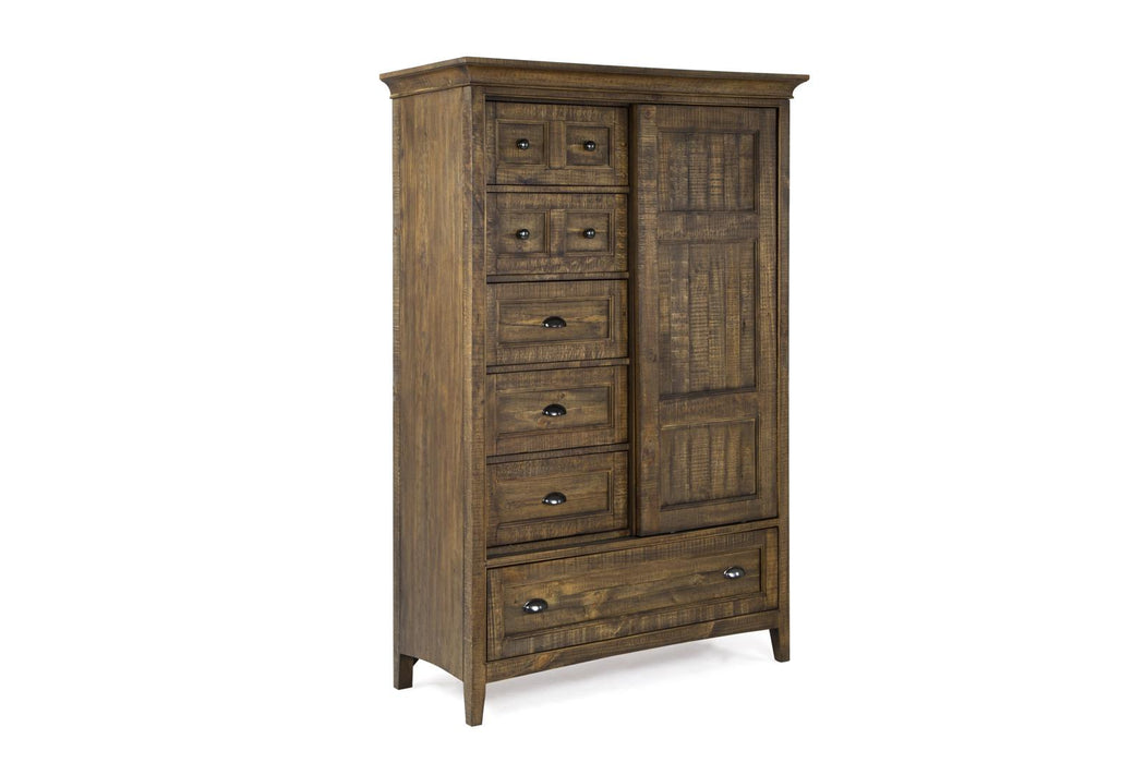 Magnussen Furniture Bay Creek Door Chest in Toasted Nutmeg