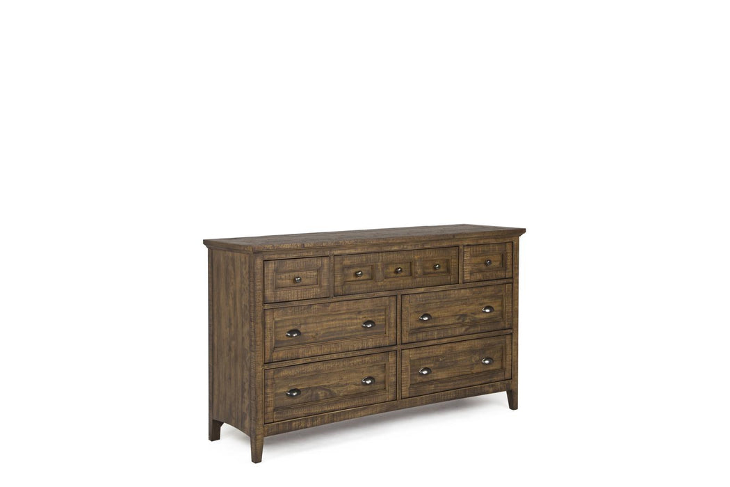 Magnussen Furniture Bay Creek Drawer Dressser in Toasted Nutmeg