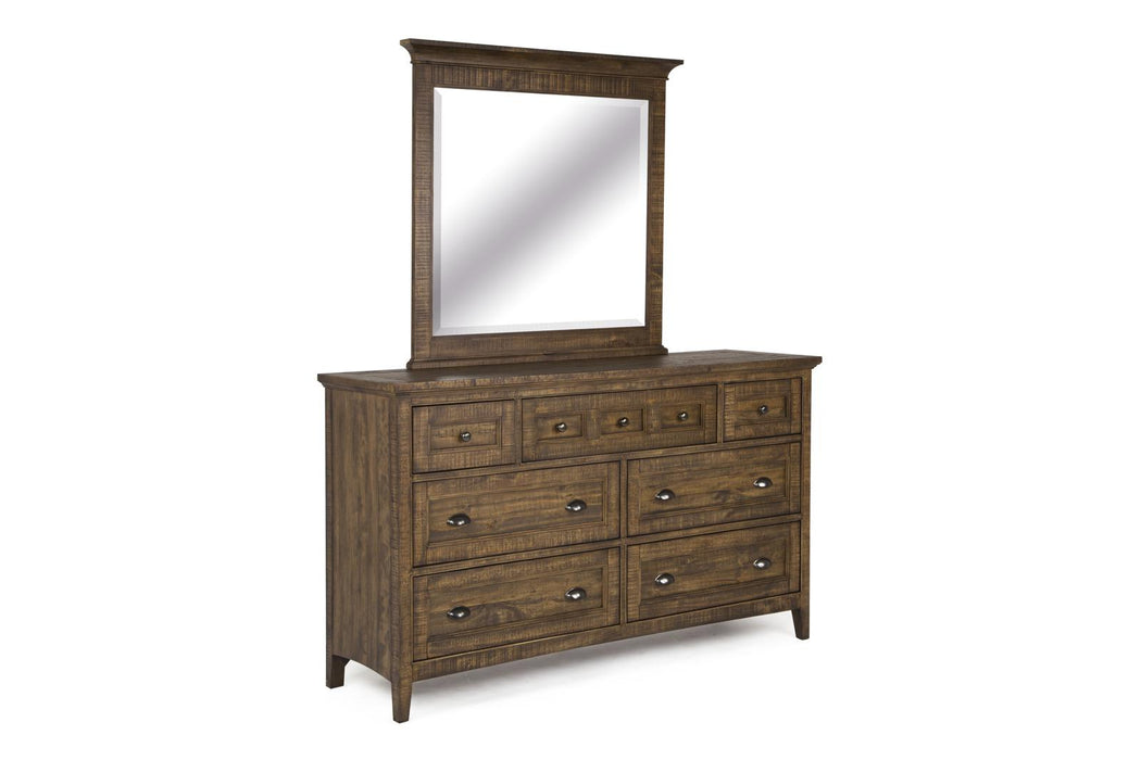 Magnussen Furniture Bay Creek Drawer Dressser in Toasted Nutmeg