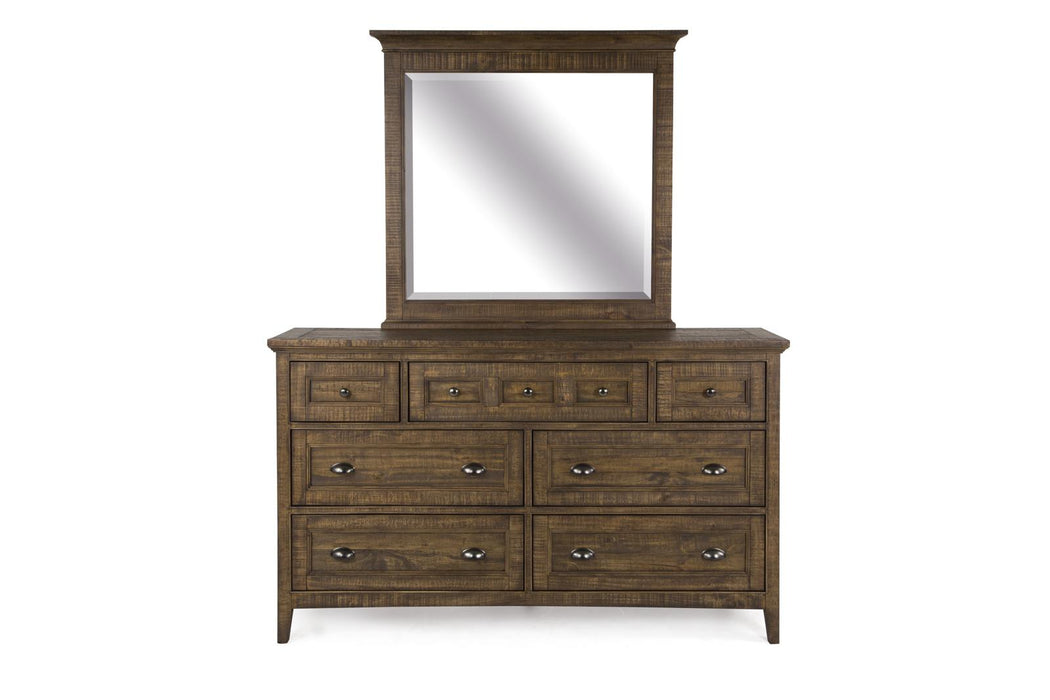 Magnussen Furniture Bay Creek Drawer Dressser in Toasted Nutmeg