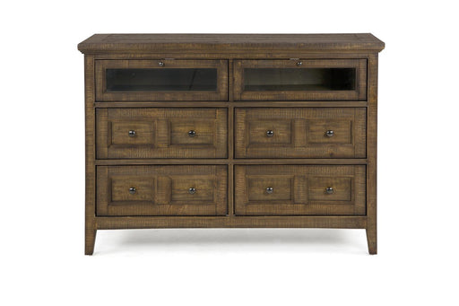 Magnussen Furniture Bay Creek Media Chest in Toasted Nutmeg image