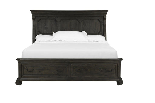 Magnussen Furniture Bellamy California King Panel Storage Bed in Peppercorn B2491-73B image