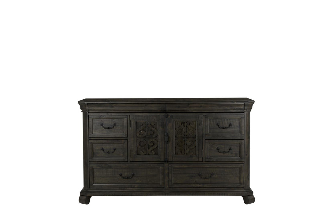 Magnussen Furniture Bellamy Drawer Dresser in Peppercorn image