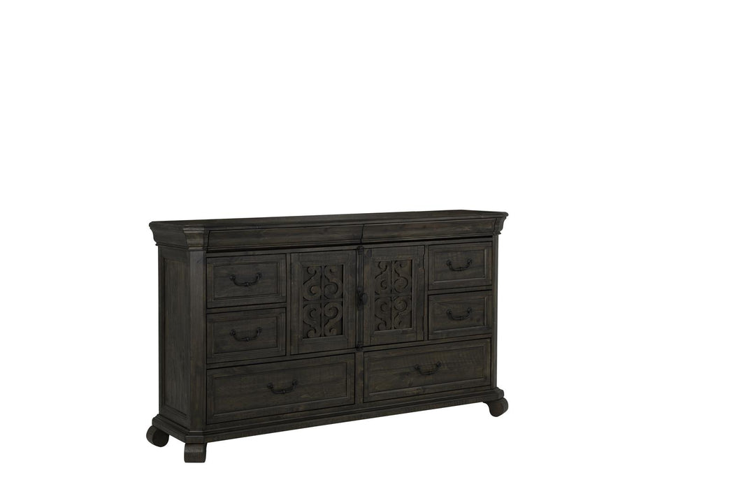 Magnussen Furniture Bellamy Drawer Dresser in Peppercorn