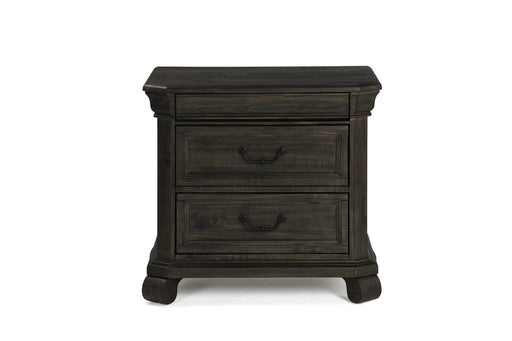 Magnussen Furniture Bellamy Drawer Nightstand in Peppercorn image