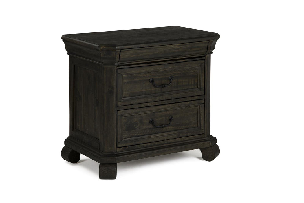 Magnussen Furniture Bellamy Drawer Nightstand in Peppercorn