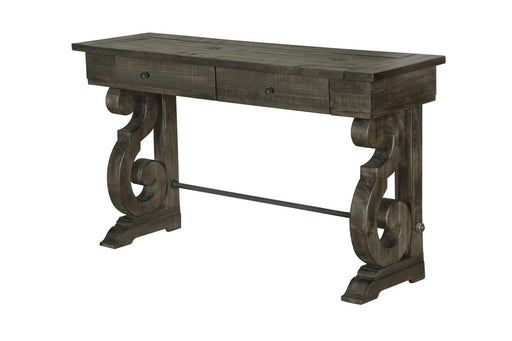 Magnussen Furniture Bellamy Rectangular Sofa Table in Deep Weathered Pine image