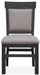 Magnussen Furniture Bellamy Side Chair in Peppercorn (Set of 2) image