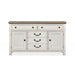 Magnussen Furniture Bellevue Manor Buffet in White Weathered Shutter image