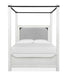 Magnussen Furniture Bellevue Manor California King Poster Bed in Weathered Shutter White image