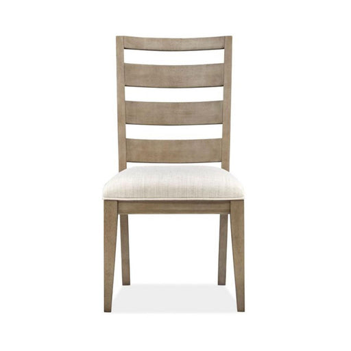 Magnussen Furniture Bellevue Manor Dining Side Chair in White Weathered Shutter image