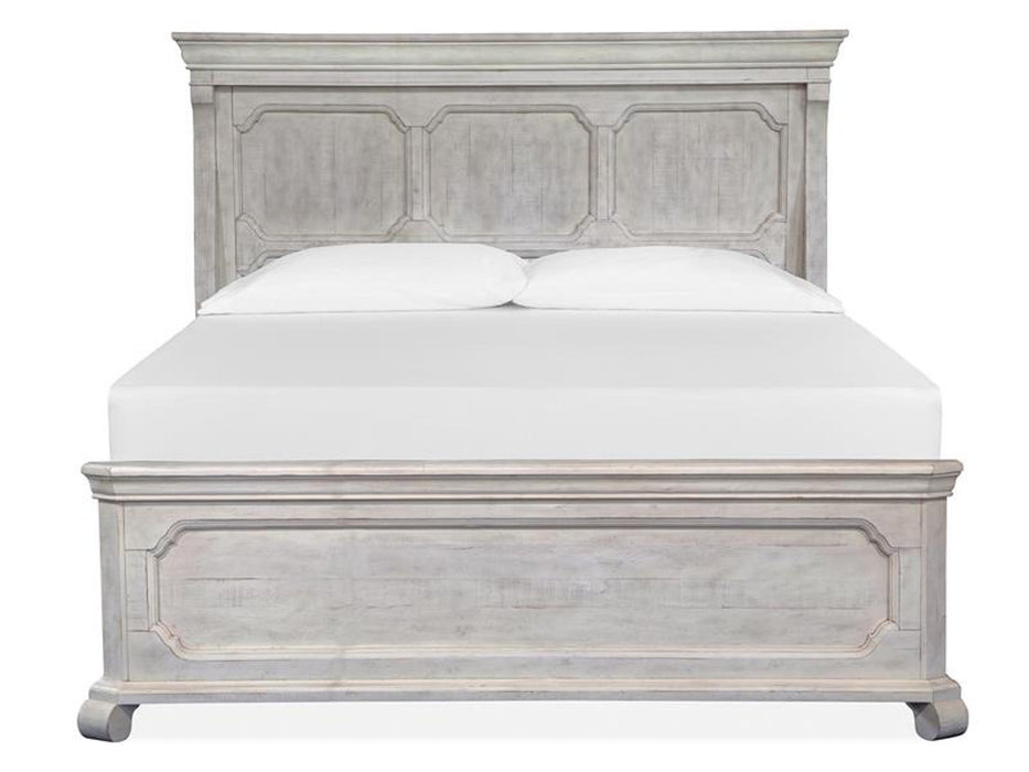 Magnussen Furniture Bronwyn California King Panel Bed in Alabaster B4436-74