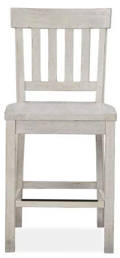 Magnussen Furniture Bronwyn Counter Chair in Alabaster (Set of 2) image