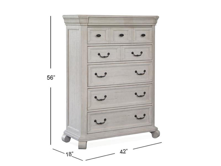 Magnussen Furniture Bronwyn Drawer Chest in Alabaster