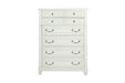 Magnussen Furniture Brookfield Drawer Chest in Cotton White image