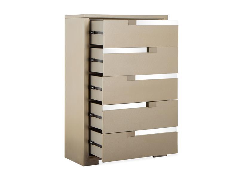 Magnussen Furniture Chantelle Drawer Chest in Champagne