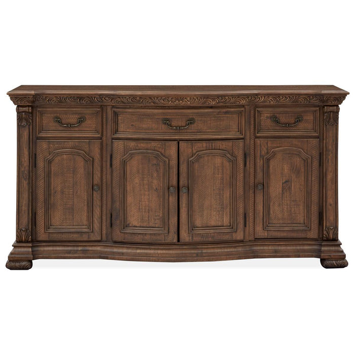 Magnussen Furniture Durango Buffet in Willadeene Brown image