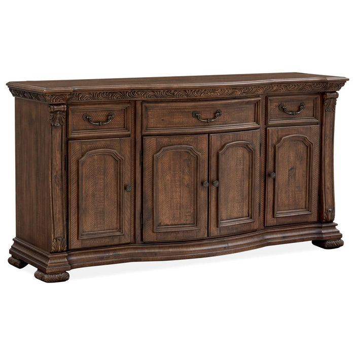 Magnussen Furniture Durango Buffet in Willadeene Brown