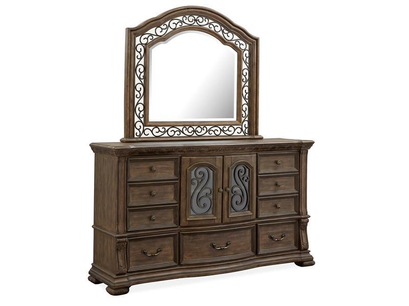 Magnussen Furniture Durango Drawer Dresser in Willadeene Brown