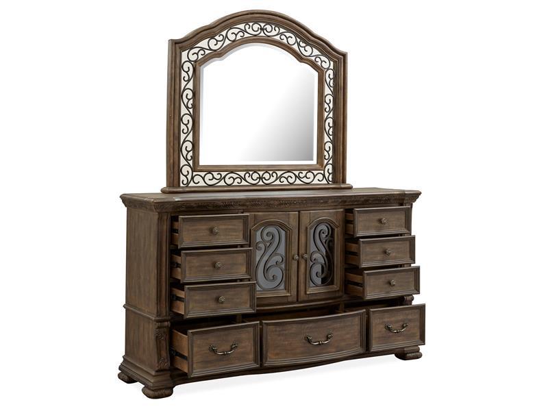 Magnussen Furniture Durango Drawer Dresser in Willadeene Brown