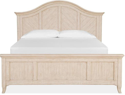 Magnussen Furniture Harlow Cal King Panel Bed in Weathered Bisque image