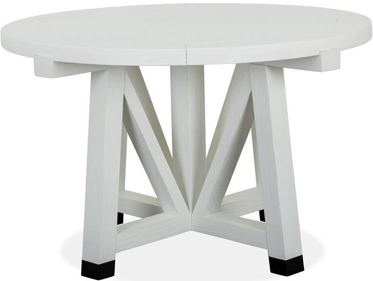 Magnussen Furniture Harper Springs 48"Round Dining Table in Silo White image