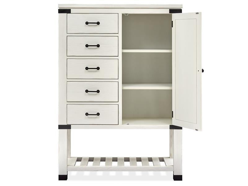 Magnussen Furniture Harper Springs Door Chest in Silo White