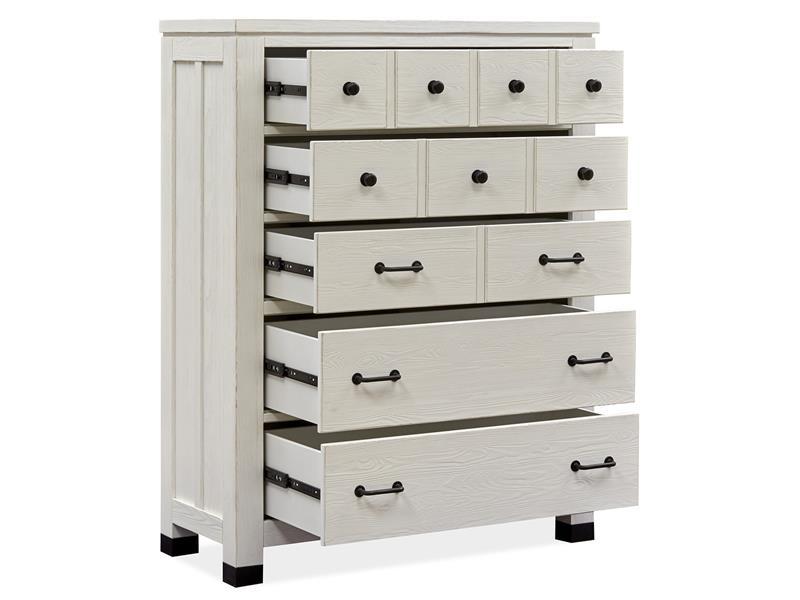 Magnussen Furniture Harper Springs Drawer Chest in Silo White