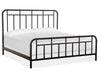 Magnussen Furniture Harper Springs Metal California King Bed in Forged Iron image