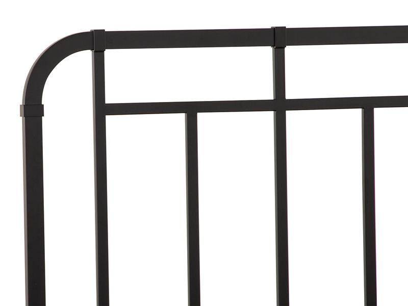 Magnussen Furniture Harper Springs Metal California King Bed in Forged Iron