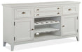 Magnussen Furniture Heron Cove Buffet in Chalk White image