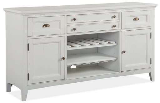 Magnussen Furniture Heron Cove Buffet in Chalk White image