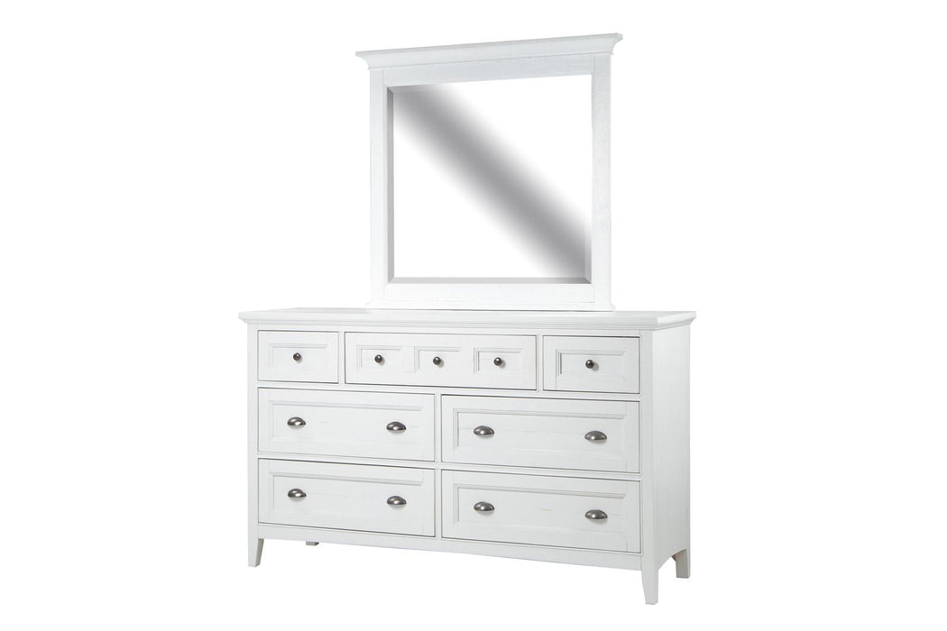 Magnussen Furniture Heron Cove Drawer Dresser in Chalk White