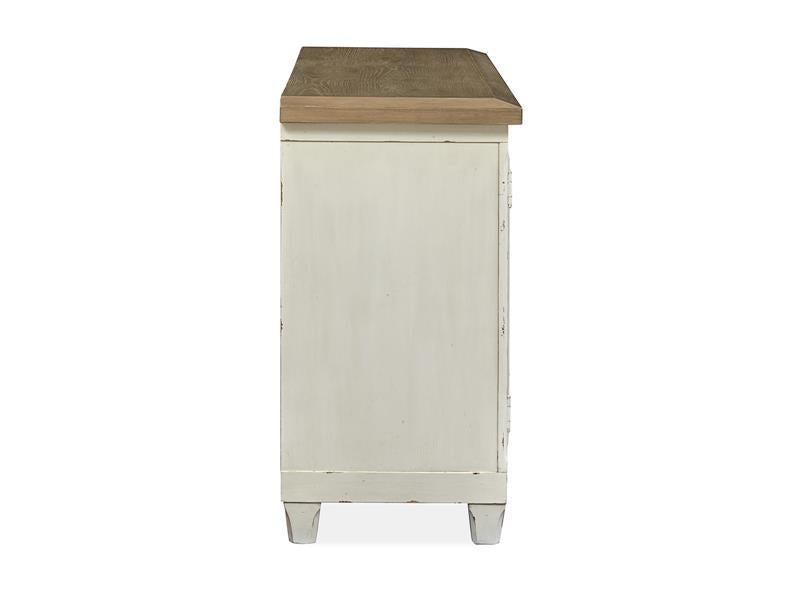 Magnussen Furniture Hutcheson Buffet in Berkshire Beige and Homestead White D5164-1