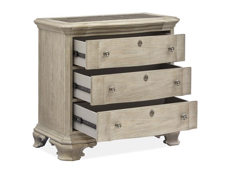 Magnussen Furniture Jocelyn Bachelor Chest in Weathered Taupe