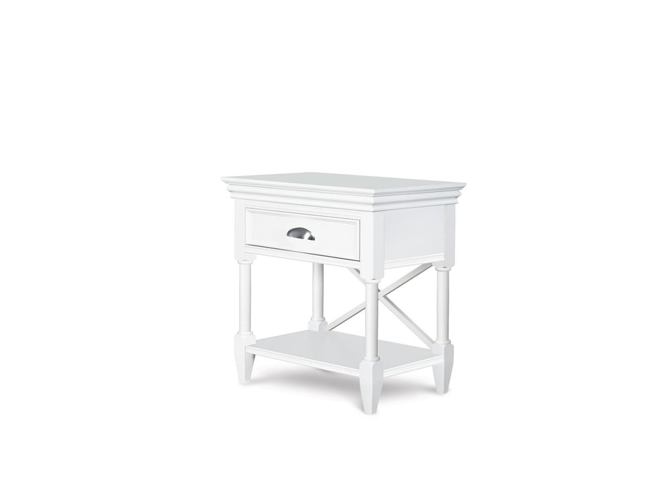 Magnussen Furniture Kasey Open Nightstand in Ivory