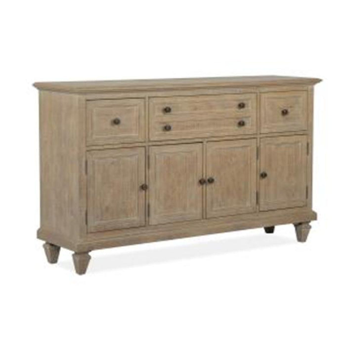 Magnussen Furniture Lancaster Buffet in Dovetail Grey