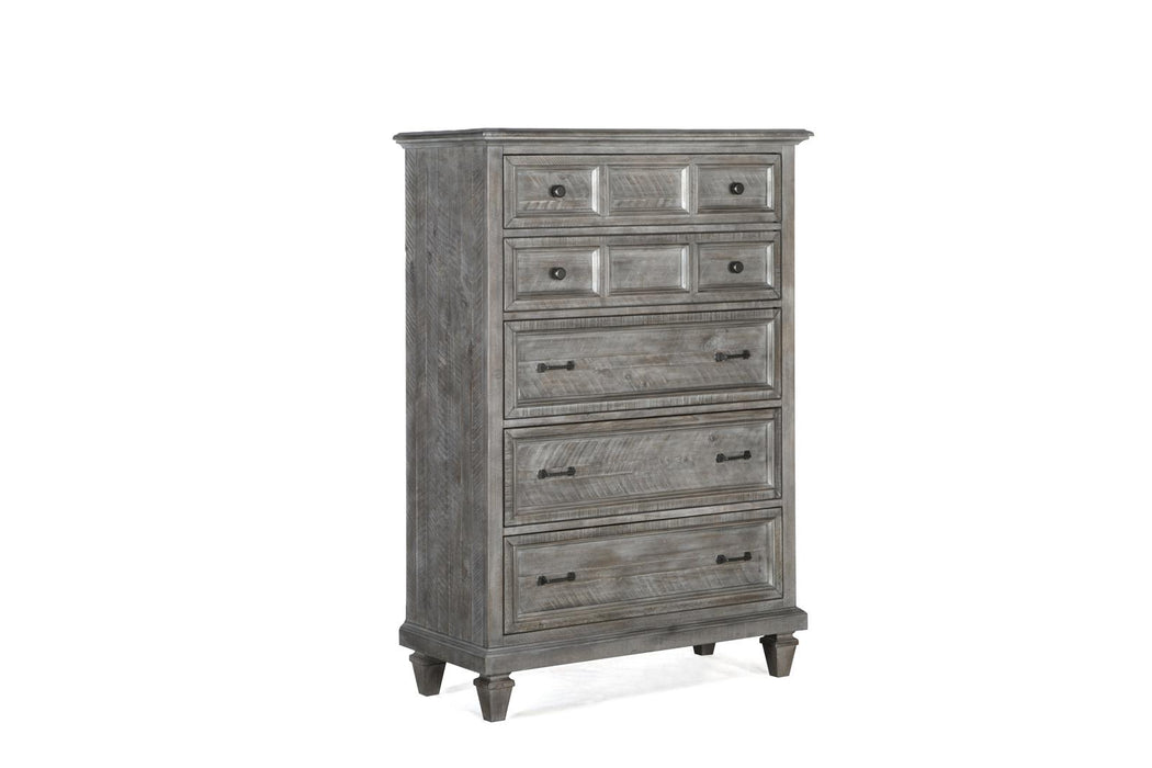 Magnussen Furniture Lancaster Drawer Chest in Dove Tail Grey