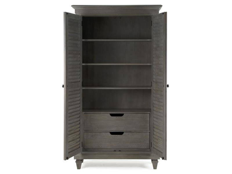 Magnussen Furniture Lancaster Wardrobe in Dove Tail Grey