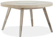 Magnussen Furniture Lenox Round Dining Table in Acadia White image